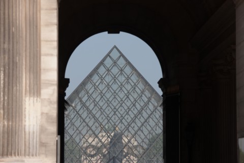 France, Region Ile de France, Paris 1er arrondissement, Musee du Louvre, Place Carree, aile Sully,
