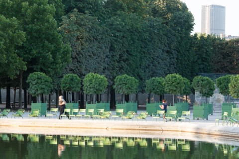 France, Region Ile de France, Paris 1er arrondissement, jardin des Tuileries, bassin, place de la Concorde,
Copyright notice: CRT PIdF