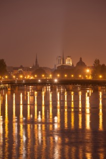 France, Region Ile de France, Paris 8e arrondissement, la Seine au niveau du Pont de la Concorde