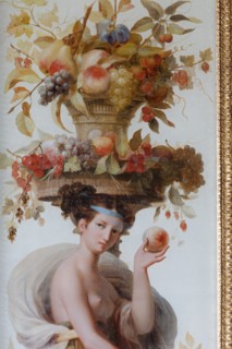 France, Region Ile de France, Paris, 1er arrondissement, Palais Royal, Galerie de Beaujolais, restaurant Le Grand Vefour, Guy Martin, decor, patrimoine,