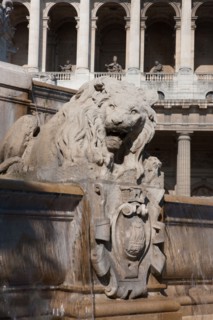 France, Region Ile de France, Paris 6e arrondissement, place Saint-Sulpice, eglise Saint-Sulpice