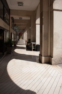 France, Region Ile de France, Paris 6e arrondissement, Marche Saint-Germain, arcades, commerce,