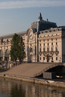 France, Region Ile de France, Paris 7e arrondissement, quai Anatole France, musee d'Orsay, depuis la passerelle de Solferino