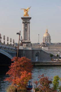 France, Region Ile de France, Paris 7e arrondissement, esplanade des Invalides, Pont Alexandre III,