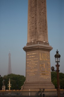 France, Region Ile de France, Paris 8e arrondissement, place de la Concorde, Tour Eiffel, obelisque de Louxor, fontaine,