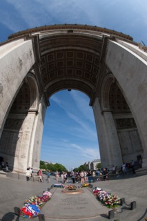 France, Region Ile de France, Paris 8e arrondissement, place Charles de Gaulle, place de l'Etoile, Arc de Triomphe, tombe du soldat inconnu,