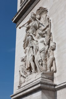 France, Region Ile de France, Paris 8e arrondissement, place Charles de Gaulle, place de l'Etoile, Arc de Triomphe,