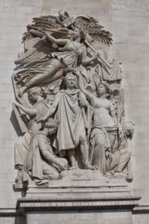 France, Region Ile de France, Paris 8e arrondissement, place Charles de Gaulle, place de l'Etoile, Arc de Triomphe,