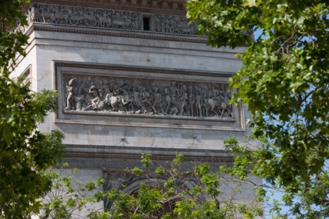 France, Region Ile de France, Paris 8e arrondissement, place charles de gaule place de l'Etoile, Arc de Triomphe, touristes,