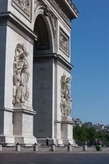 France, Region Ile de France, Paris 8e arrondissement, place charles de gaule place de l'Etoile, Arc de Triomphe, touristes,