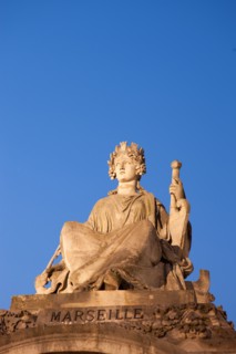 France, Region Ile de France, Paris 8e arrondissement, place de la Concorde, huit, statue ville, Marseille,