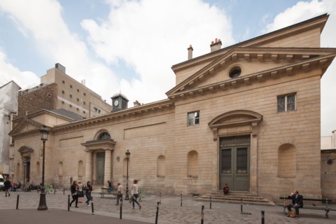 France, Region Ile de France, Paris 9e arrondissement, eglise Saint-Louis d'Antin, rue Caumartin,