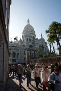 France, Region Ile de France, Paris, 18e arrondissement, Montmartre, basilique du Sacre Coeur,