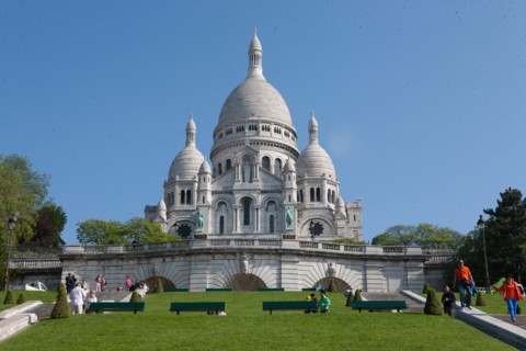 France, Region Ile de France, Paris, 18e arrondissement, Montmartre, basilique du Sacre Coeur,