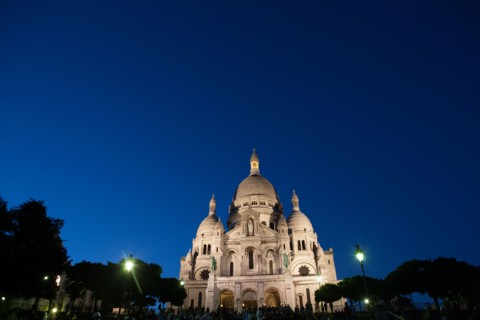 France, Region Ile de France, Paris 18e arrondissement, Montmartre, basilique du Sacre Coeur,