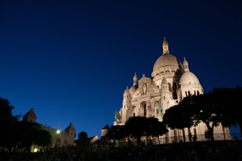 France, Region Ile de France, Paris 18e arrondissement, Montmartre, basilique du Sacre Coeur,