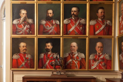 France, Region Ile de France, Hauts de Seine, Courbevoie, 12 bis rue Saint-Guillaume, musee du regiment cosaque de la Garde Imperiale, tsar, Alexandre Bobtikoff, conservateur,
