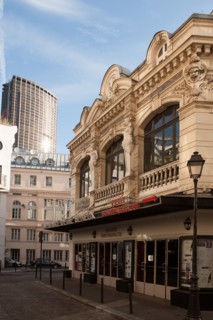 France, Region Ile de France, Paris, 14e arrondissement, rue de la Gaite, theatre de la Gaite, Tour Montparnasse,