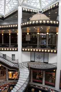 Germany, Allemagne, Berlin, mitte, Friedrichstadt Passagen, centre commercial, architecture, Galeries Lafayette par Jean Nouvel,