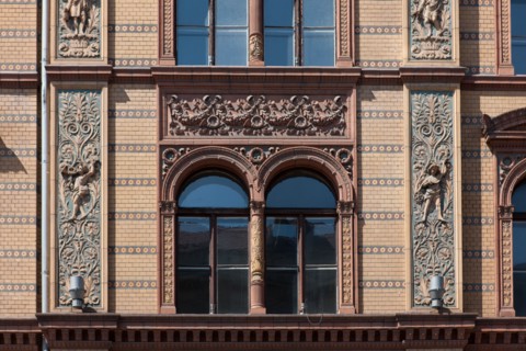 Allemagne (Germany), Berlin, Scheunenviertel, quartier des Granges, Postfuhramt, anciennes ecuries de la Poste,