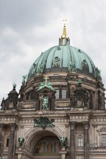 Allemagne (Germany), Berlin, Museuminsell (Ile aux Musees), Altes Museum, Berliner Dom, eglise, dome, coupole