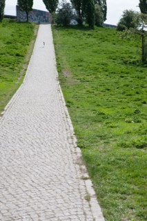 Allemagne (Germany), Berlin, Prenzlauer Berg, Mauer Park, vestiges du Mur de Berlin, jardin public,