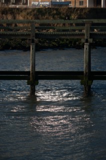 France, region Basse Normandie, Calvados, Cote fleurie, Trouville-sur-Mer, plage, jetee, estacade, phare, mer