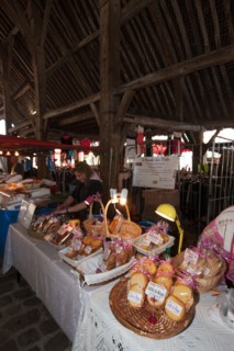 France, Ile de France, Essonne, Milly-la-Foret, halles du marche,
Mention obligatoire : CRT PIdF
