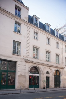 France, Ile de France, Paris 11e arrondissement, 100 rue de Charonne, ancien couvent de la Madeleine de Traisnel, etablissements de filature Richard et Lenoir,