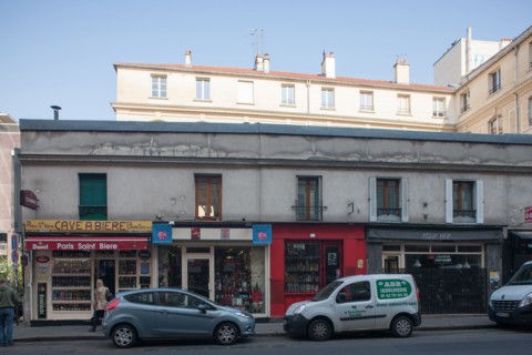 France, Ile de France, Paris 11e arrondissement, 101 rue de Charonne, ancien couvent des Benedictines du Bon-Secours, etablissements de filature Richard et Lenoir,