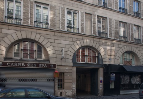 France, Ile de France, Paris 10e arrondissement, 56 rue du faubourg Poissonniere, immeuble de rapport vers 1805