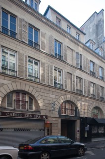 France, Ile de France, Paris 10e arrondissement, 56 rue du faubourg Poissonniere, immeuble de rapport vers 1805