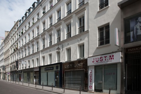 France, Ile de France, Paris, 2e arrondissement, rue du Caire, urbanisme, facades,