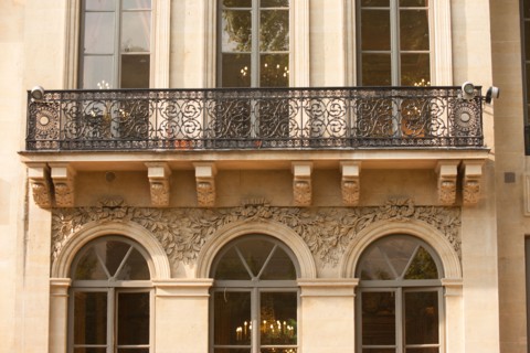 France, Ile de France, Paris 7e arrondissement, 54 rue de Bellechasse, Hotel de Rochechouart, ministere de l'Education Nationale, facade sur jardin,