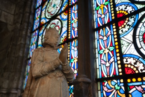 France, Ile de France, Seine Saint Denis, basilique de Saint-Denis, necropole des rois de France,