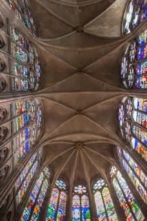 France, Ile de France, Seine Saint Denis, basilique de Saint-Denis, necropole des rois de France, choeur,