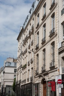 France, Ile de France, Paris, 2e arrondissement, rue d'Aboukir, quartier du Sentier,