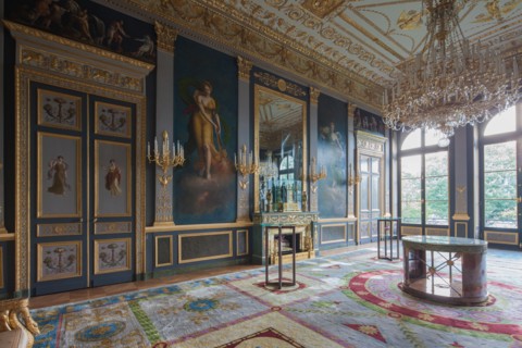 France, Ile de France, Paris 7e arrondissement, 78 rue de Lille, Hotel de Beauharnais, residence de l'ambassadeur d'Allemagne, hotel particulier, salon des quatre saisons,