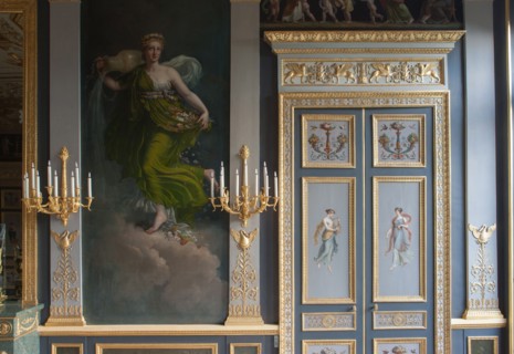 France, Ile de France, Paris 7e arrondissement, 78 rue de Lille, Hotel de Beauharnais, residence de l'ambassadeur d'Allemagne, hotel particulier, salon des quatre saisons,