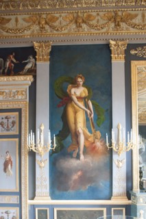 France, Ile de France, Paris 7e arrondissement, 78 rue de Lille, Hotel de Beauharnais, residence de l'ambassadeur d'Allemagne, hotel particulier, salon des quatre saisons,