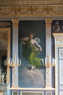 France, Ile de France, Paris 7e arrondissement, 78 rue de Lille, Hotel de Beauharnais, residence de l'ambassadeur d'Allemagne, hotel particulier, salon des quatre saisons,