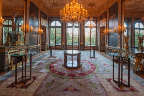 France, Ile de France, Paris 7e arrondissement, 78 rue de Lille, Hotel de Beauharnais, residence de l'ambassadeur d'Allemagne, hotel particulier, salon des quatre saisons,