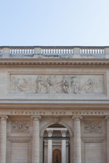 France, Ile de France, Paris 6e arrondissement, rue de l'Ecole de Medecine, faculte Rene Descartes,