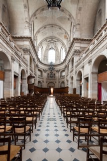 France, Ile de France, Paris 1er arrondissement, 145 rue Saint-Honore, temple de l'Oratoire du Louvre, protestantisme