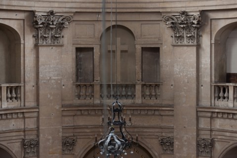 France, Ile de France, Paris 1er arrondissement, 145 rue Saint-Honore, temple de l'Oratoire du Louvre, protestantisme