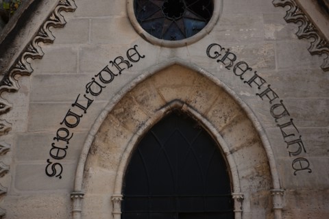 France, Ile de France, Paris 20e arrondissement, cimetiere du Pere Lachaise, sepulture, 43e division, chapelle funeraire du banquier Jean-Louis Greffulhe et de sa famille, architecte alexandre Theodor...