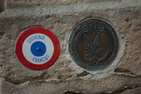 France, Ile de France, Paris 20e arrondissement, cimetiere du Pere Lachaise, 26e division, sepulture de Jean-Baptiste Martin, soldat de la Grande Armee de Napoleon 1er, detail,