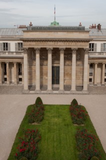 France, Ile de France, Paris 7e arrondissement, Hotel de Salm, rue de Lille, Grande Chancellerie de la Legion d'Honneur, Palais de la Legion d'Honneur, Musee, architecte Pierre Rousseau, colonnade, co...