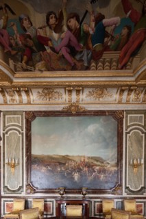 France, Ile de France, Paris 7e arrondissement, Hotel de Salm, rue de Lille, Grande Chancellerie de la Legion d'Honneur, Palais de la Legion d'Honneur, Musee, architecte Pierre Rousseau, grande salle ...
