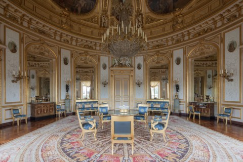 France, Ile de France, Paris 7e arrondissement, Hotel de Salm, rue de Lille, Grande Chancellerie de la Legion d'Honneur, Palais de la Legion d'Honneur, Musee, architecte Pierre Rousseau, salon de la R...